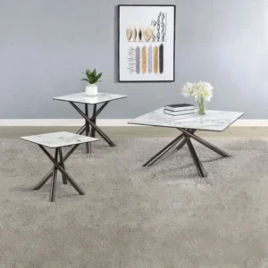 Square Coffee and End Table Set