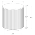 Jason Round Marble Coffee Table Set By Coaster Furniture - Image 8