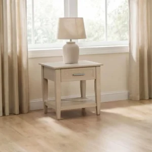 Living Room End Table with Storage