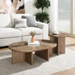 Markku Coffee Table Marble Top by ACME - Image 5