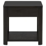 Marcelo Wood End Table with Storage By Coaster Furniture - Image 5