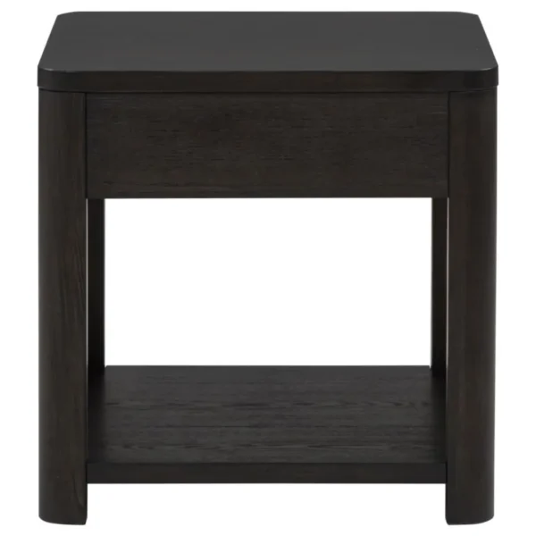 Marcelo Wood End Table with Storage By Coaster Furniture - Image 5
