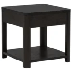 Marcelo Wood End Table with Storage By Coaster Furniture - Image 6