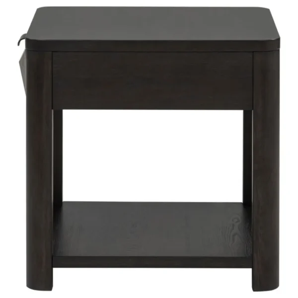 Marcelo Wood End Table with Storage By Coaster Furniture - Image 8