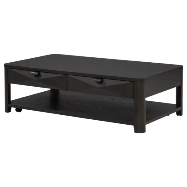 Marcelo Wood Coffee Table with Drawers By Coaster Furniture - Image 5