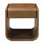 Lanza Walnut End Table with Drawer by ACME - Image 2