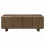 Lanza Wood Console Table with Storage by ACME - Image 2