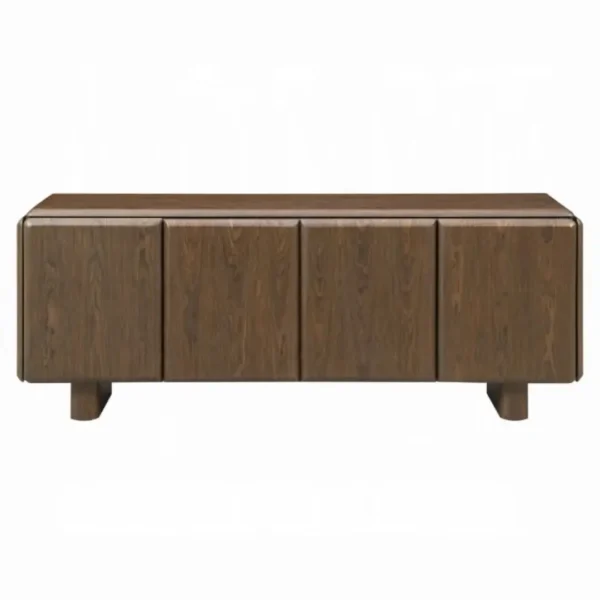 Lanza Wood Console Table with Storage by ACME - Image 2