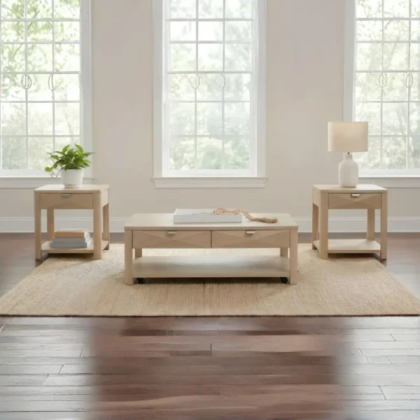 Marcelo Coffee Table Set of 3 with Storage By Coaster Furniture - Image 2