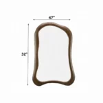 Lanza Walnut Framed Mirror by ACME - Image 3