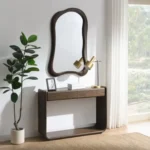 Lanza Walnut Framed Mirror by ACME - Image 4