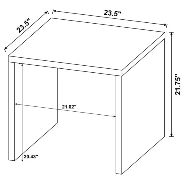 Canoga Lift Top Wooden Coffee Table Set By Coaster Furniture - Image 7