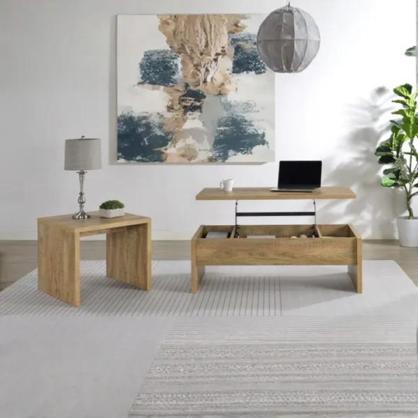 Canoga Lift Top Coffee Table with Storage By Coaster Furniture - Image 9