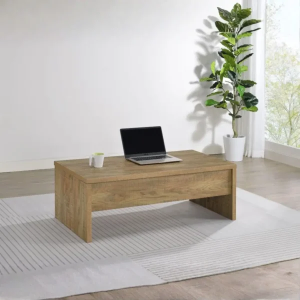 Canoga Lift Top Coffee Table with Storage By Coaster Furniture - Image 3