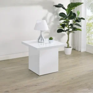 Square End Table for Living Room