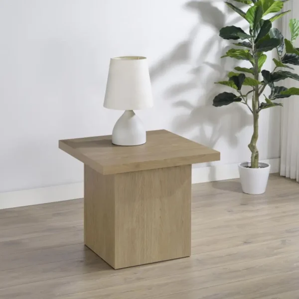 Devar Square End Table for Living Room By Coaster Furniture - Image 6