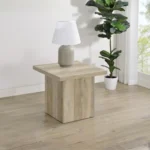 Devar Square End Table for Living Room By Coaster Furniture - Image 7