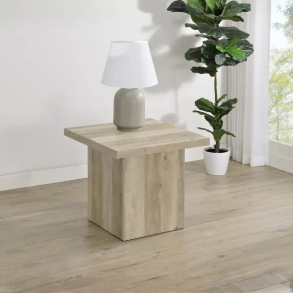 Devar Square End Table for Living Room By Coaster Furniture - Image 7