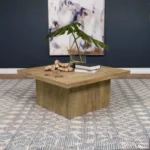 Devar Square Coffee Table Wood By Coaster Furniture - Image 7