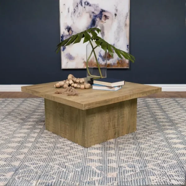 Devar Square Coffee Table Wood By Coaster Furniture - Image 7