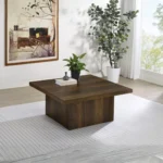 Devar Square Coffee Table Wood By Coaster Furniture - Image 8