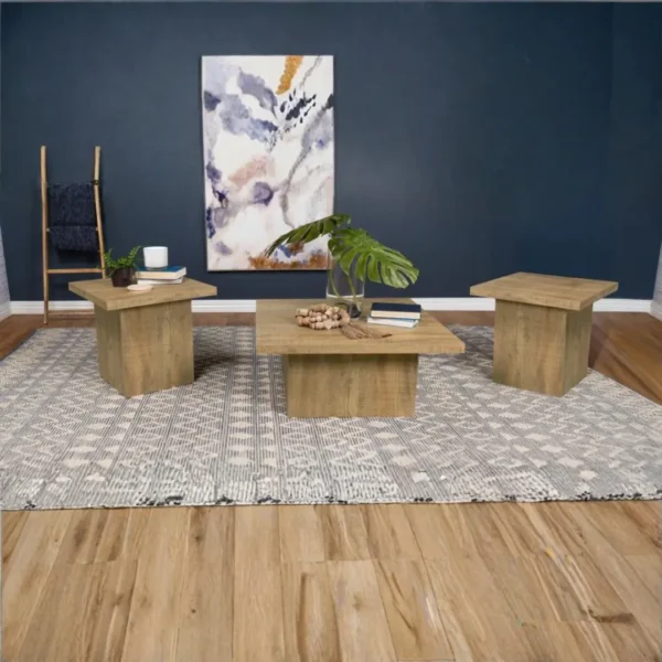 Devar Square Coffee Table Set of 3 By Coaster Furniture - Image 4
