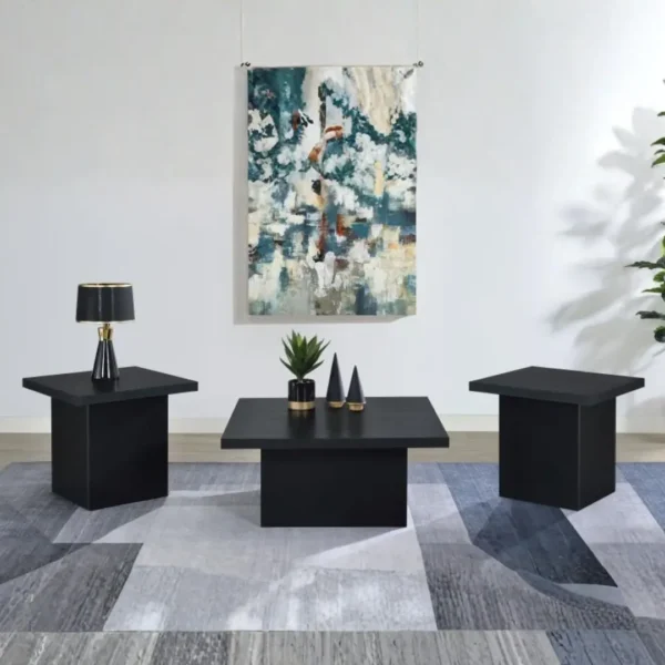 Devar Square Coffee Table Set of 3 By Coaster Furniture - Image 7