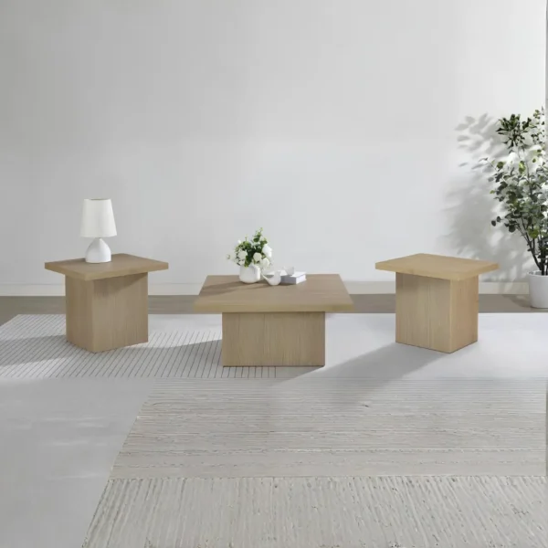 Devar Square Coffee Table Set of 3 By Coaster Furniture - Image 8