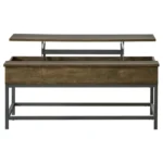 Byers Wood Lift Top Coffee Table Brown Oak By Coaster Furniture - Image 2