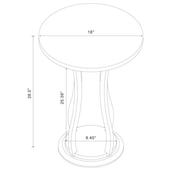 Elton Wood Plant Stand By Coaster Furniture - Image 4