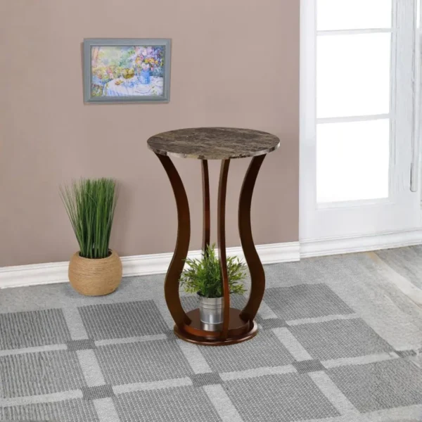 Elton Wood Plant Stand By Coaster Furniture - Image 5