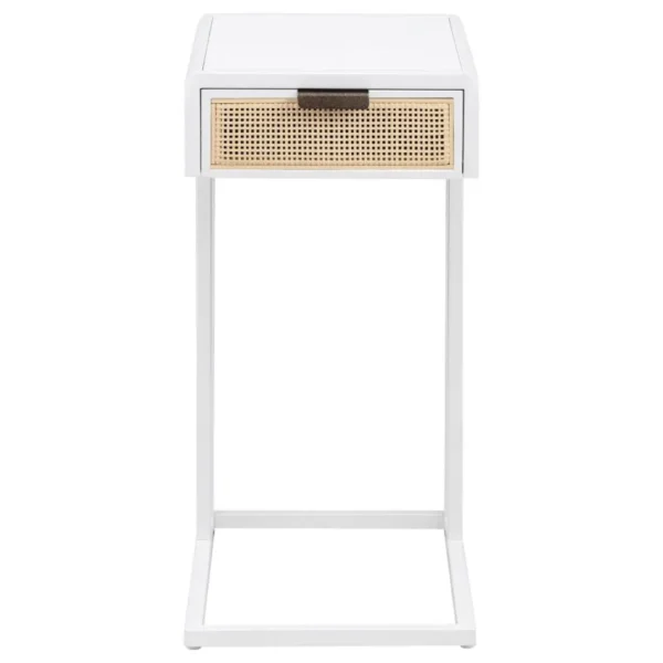 Amherst 1-Drawer Side Table Metal By Coaster Furniture - Image 3