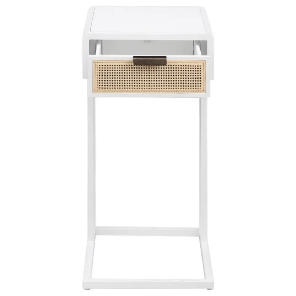 Amherst 1-Drawer Side Table Metal By Coaster Furniture - Image 4