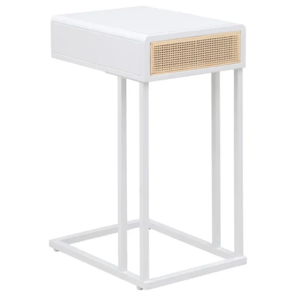 Amherst 1-Drawer Side Table Metal By Coaster Furniture - Image 5