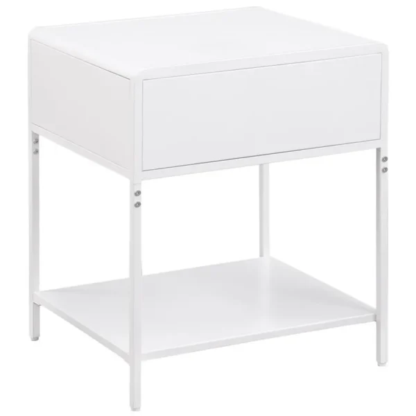 Amherst 1-Drawer Metal Rectangular Side Table By Coaster Furniture - Image 5