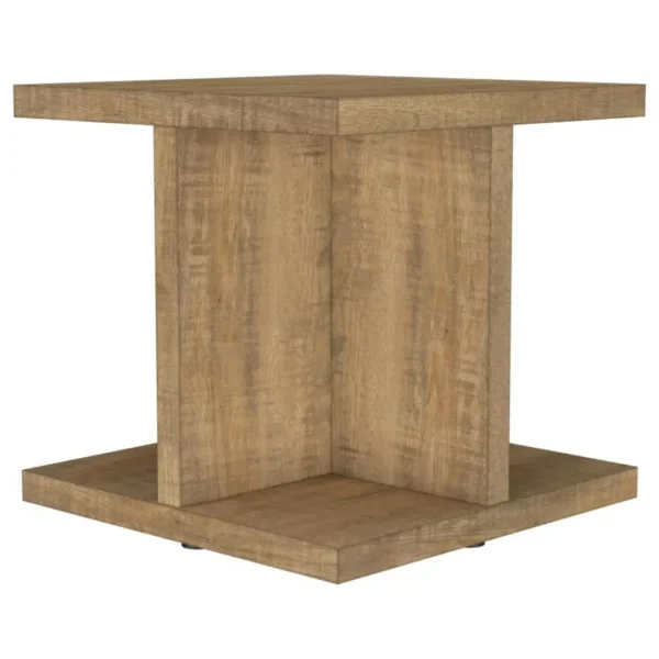 Cortona 3 Piece Wooden Coffee Table Set Mango By Coaster Furniture - Image 8