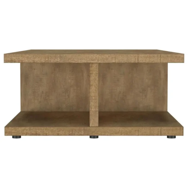Cortona 3 Piece Wooden Coffee Table Set Mango By Coaster Furniture - Image 6