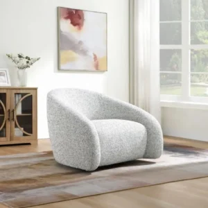 Zoey Gray Swivel Accent Chair by ACME