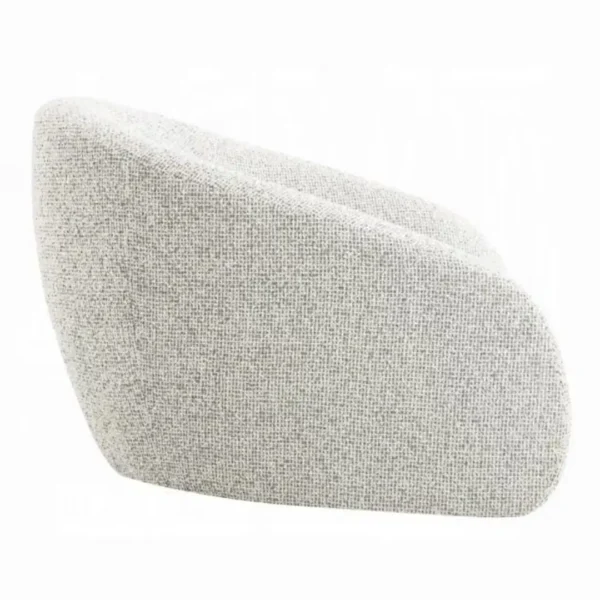 Zoey Gray Swivel Accent Chair by ACME - Image 3