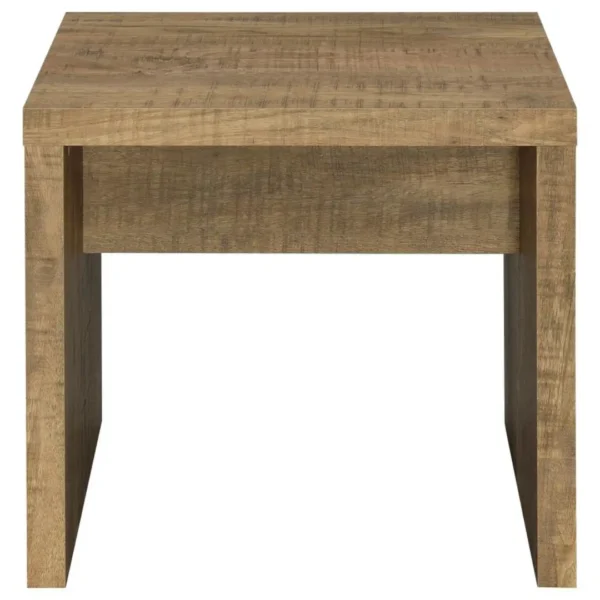 Lynette Rustic Wood Coffee Table Set By Coaster Furniture - Image 7