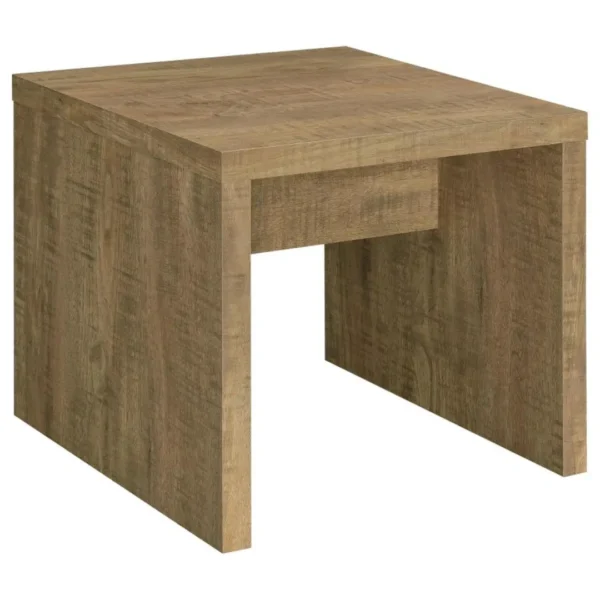 Lynette Rustic Wood Coffee Table Set By Coaster Furniture - Image 8