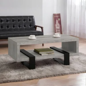 Dinard Wood and Metal Coffee Table By Coaster Furniture
