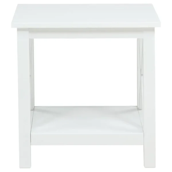 Skyview White Coffee Table and End Tables Set By Coaster Furniture - Image 11
