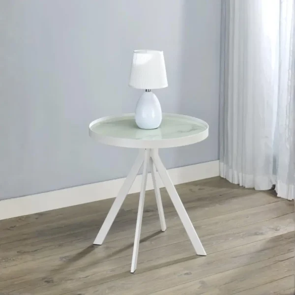 Briggs Tempered Glass End Table By Coaster Furniture - Image 8
