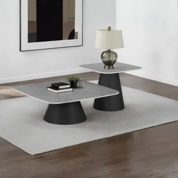 Eason Square Coffee Table Set of 2 By Coaster Furniture - Image 7