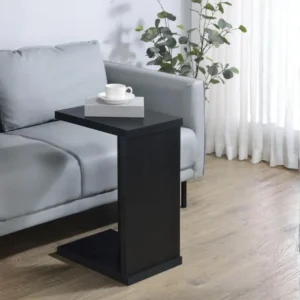Clower Wood C Shaped Sofa Table By Coaster Furniture