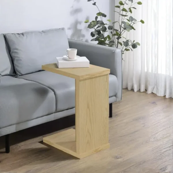 Clower Wood C Shaped Sofa Table By Coaster Furniture - Image 8
