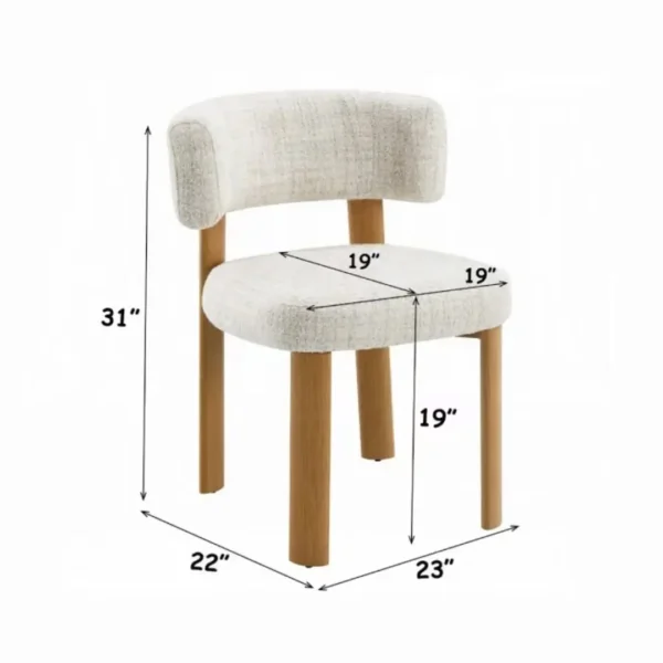 Ogin 7 Piece Oval Dining Set by ACME - Image 8