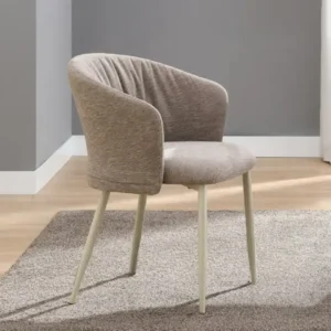 Ogin Beige Dining Arm Chair Set of 2 by ACME