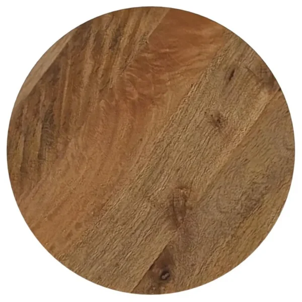 Aureo Round Solid Wood Side Table By Coaster Furniture - Image 4